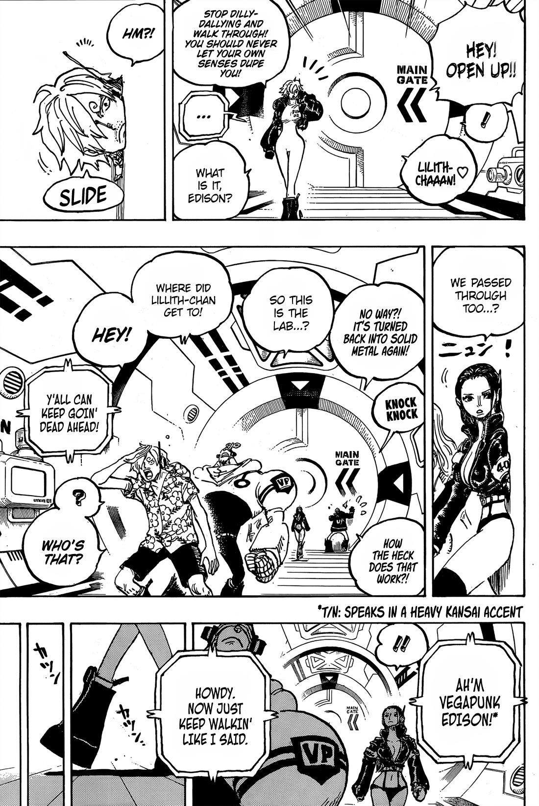 One Piece Chapter 1065 - Page 5 in English
