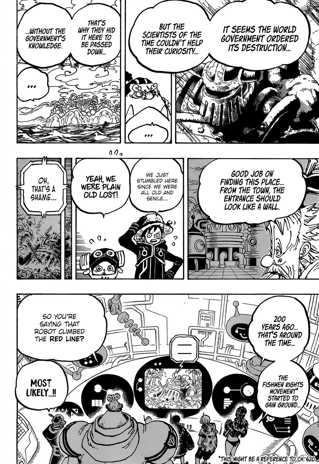 One Piece Chapter 1067 - Page 10 in English