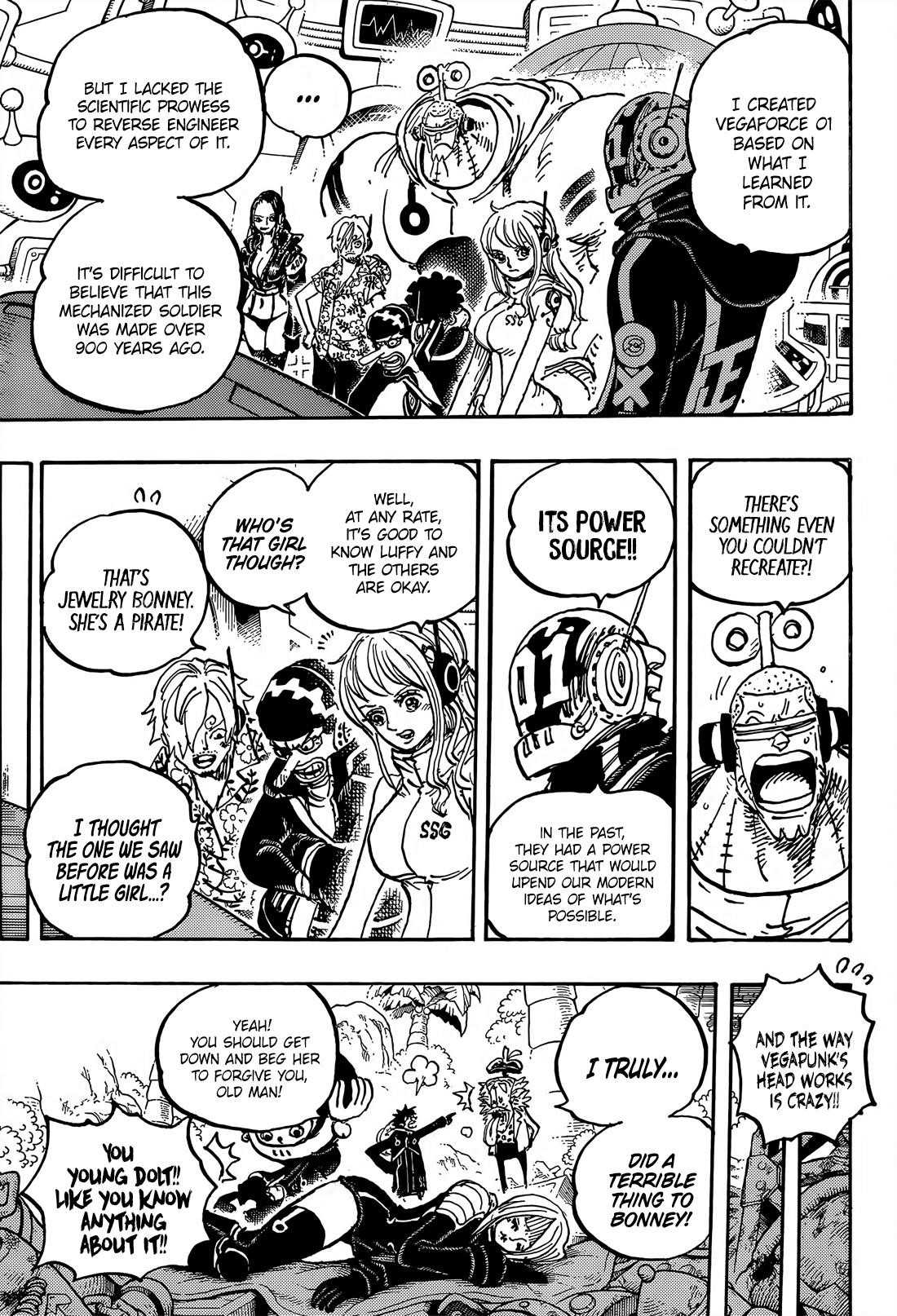 One Piece Chapter 1067 - Page 11 in English