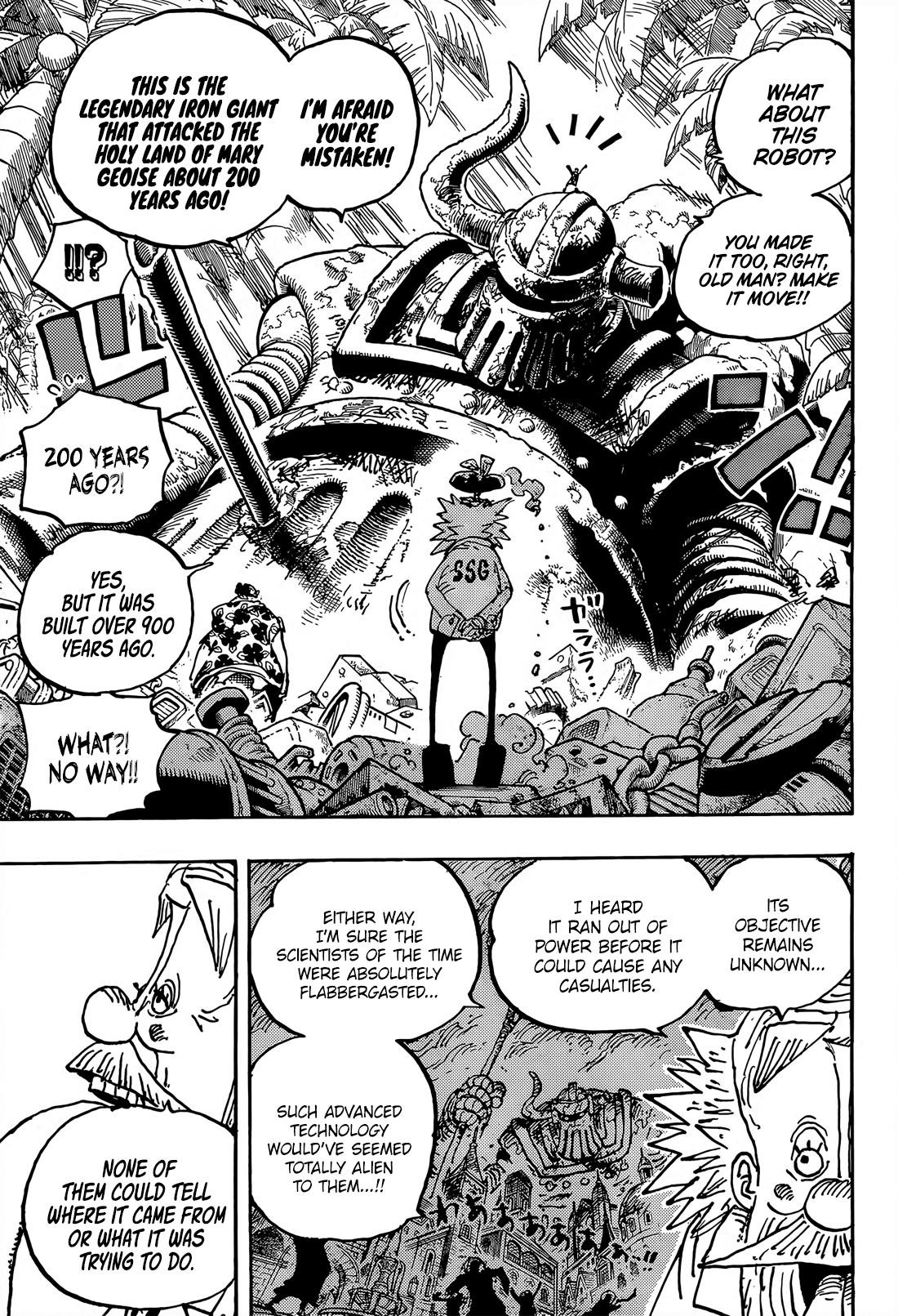 One Piece Chapter 1067 - Page 9 in English