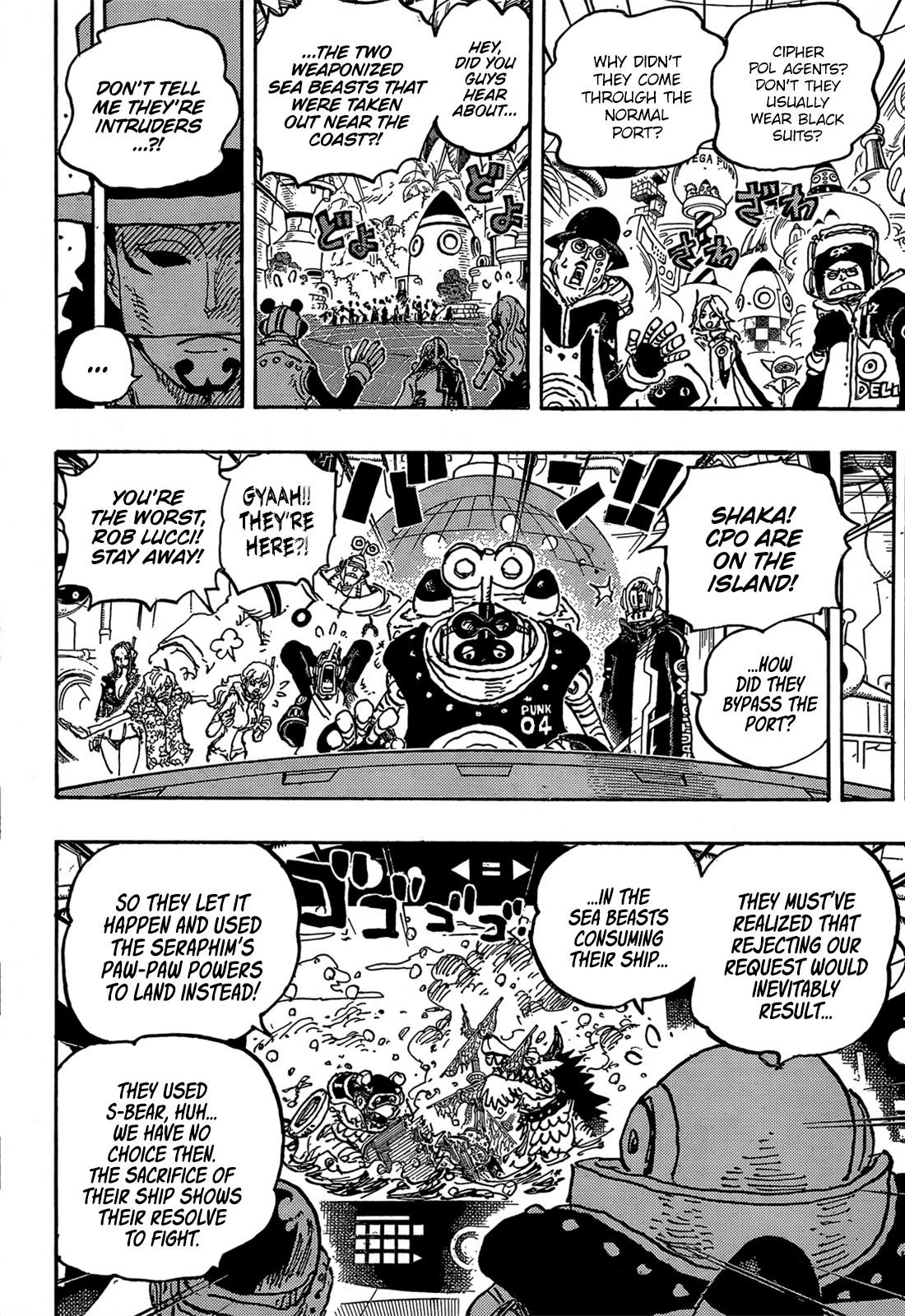 One Piece Chapter 1068 - Page 10 in English