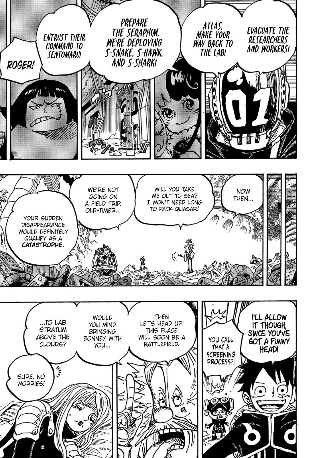 One Piece Chapter 1068 - Page 11 in English