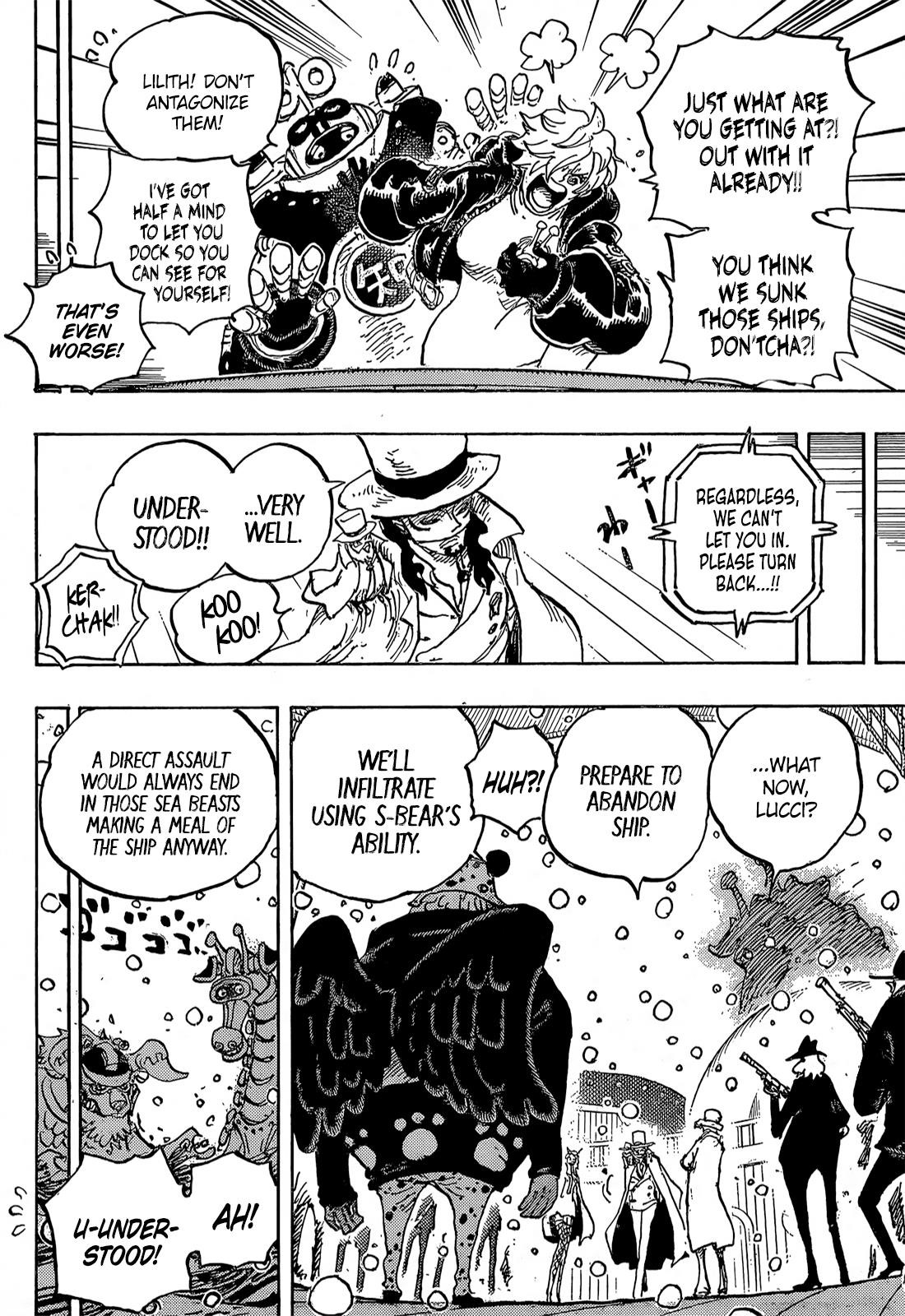 One Piece Chapter 1068 - Page 4 in English