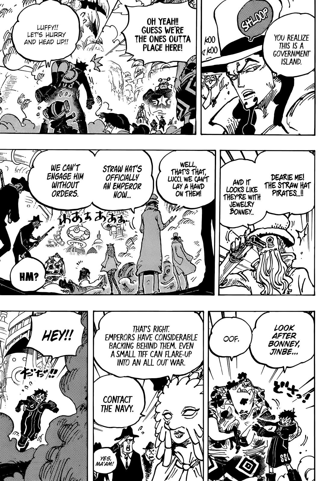One Piece Chapter 1069 - Page 3 in English