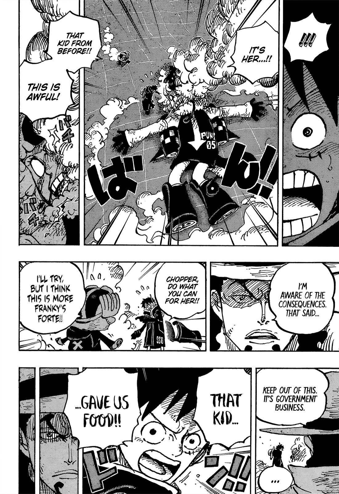 One Piece Chapter 1069 - Page 4 in English