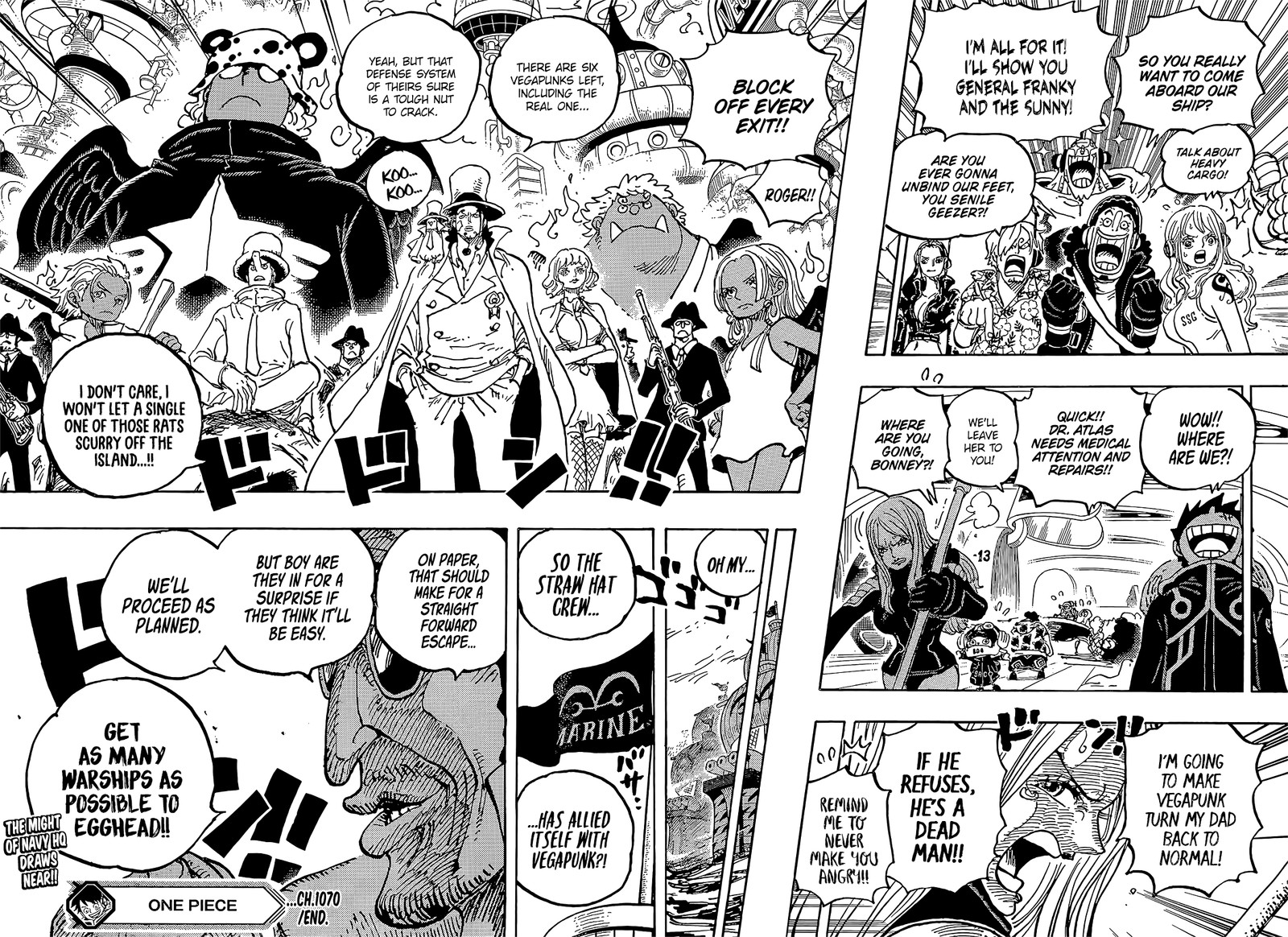 One Piece Chapter 1070 - Page 17 in English