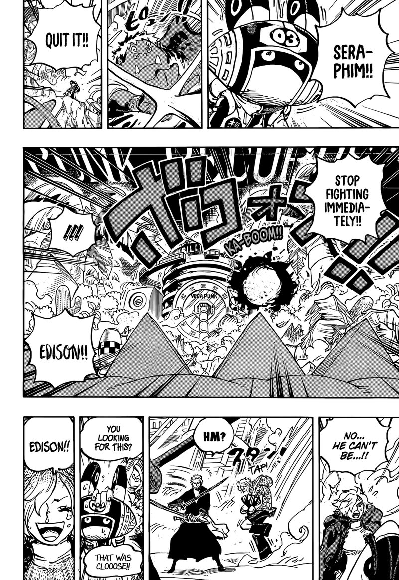 One Piece Chapter 1073 - Page 8 in English