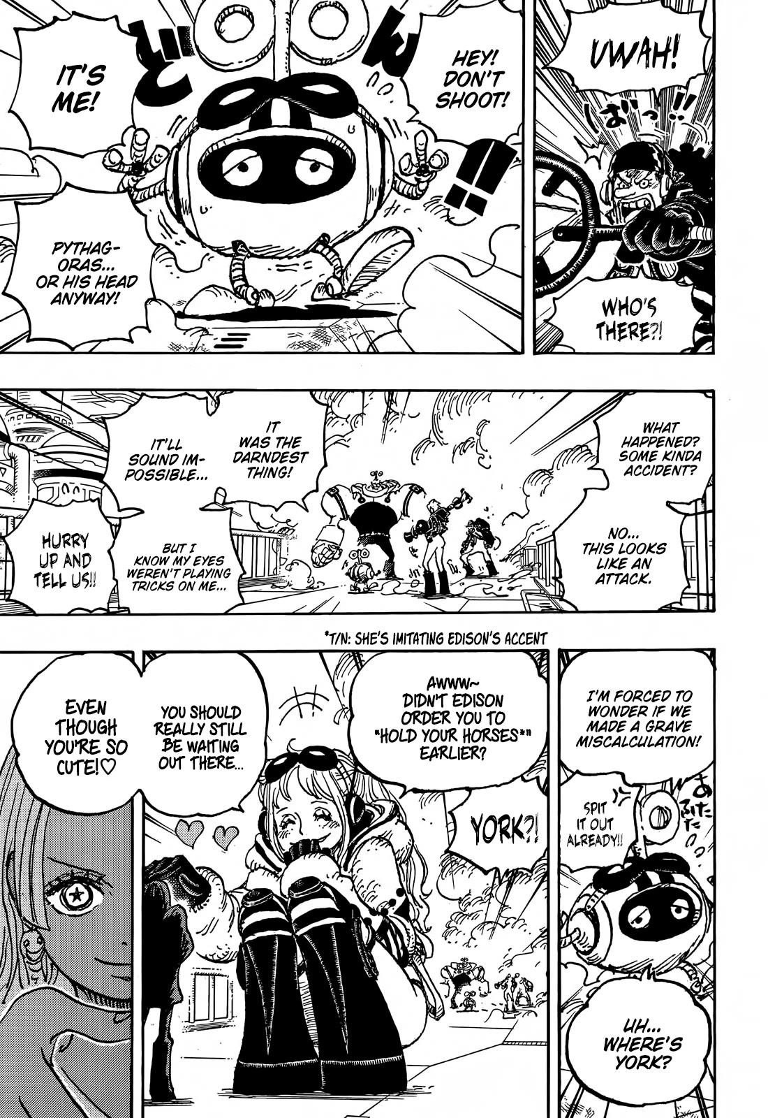 One Piece Chapter 1075 - Page 9 in English