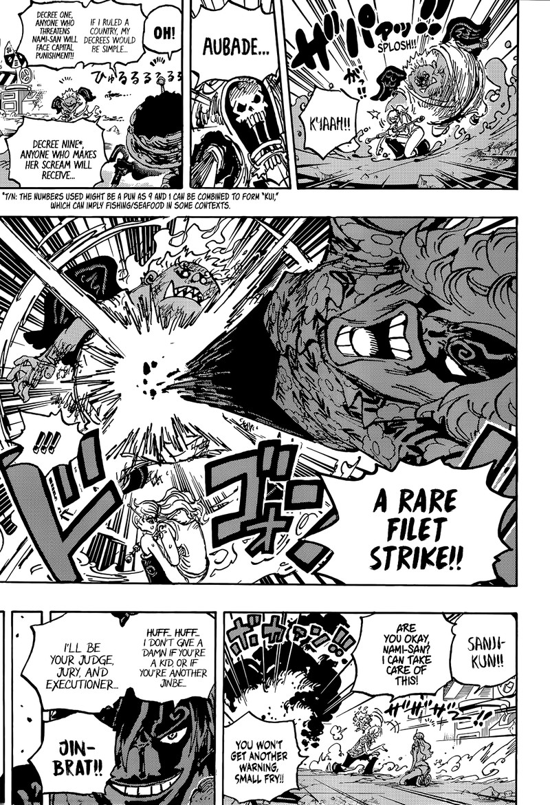 One Piece Chapter 1077 - Page 11 in English