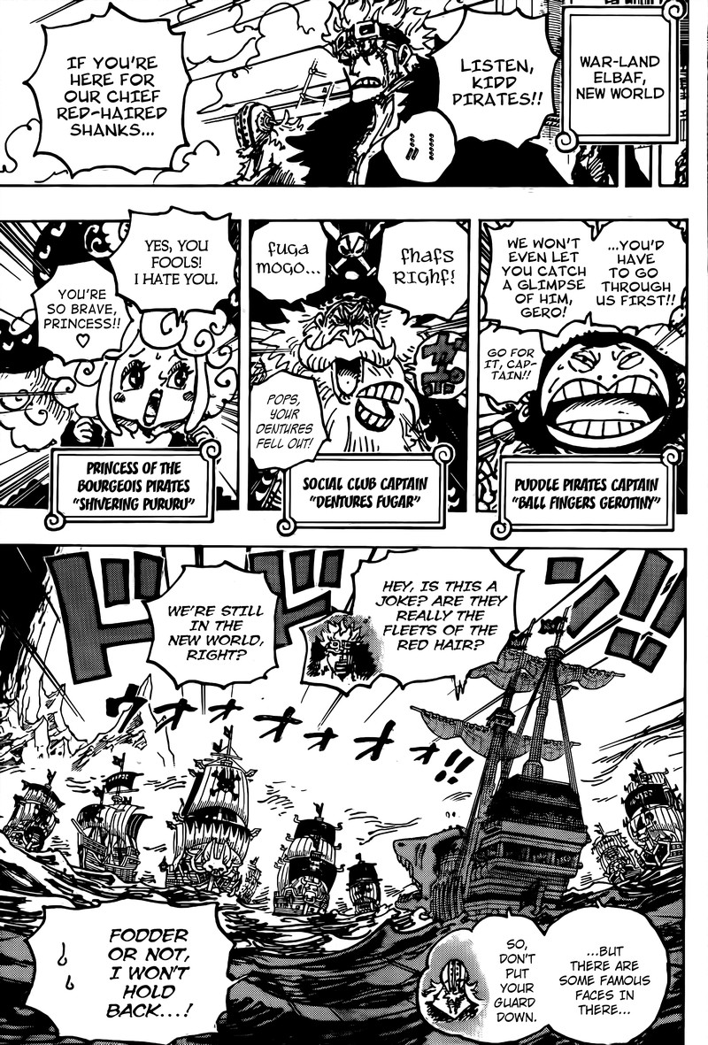 One Piece Chapter 1079 - Page 5 in English