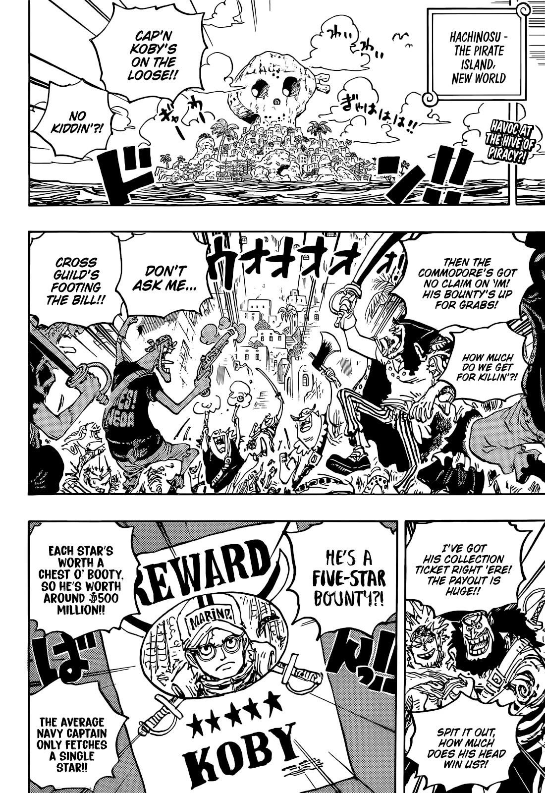 One Piece Chapter 1080 - Page 3 in English