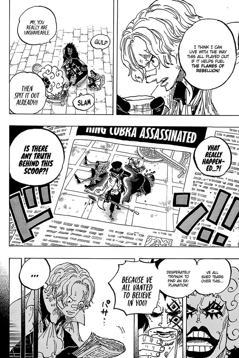 One Piece Chapter 1083 - Page 6 in English