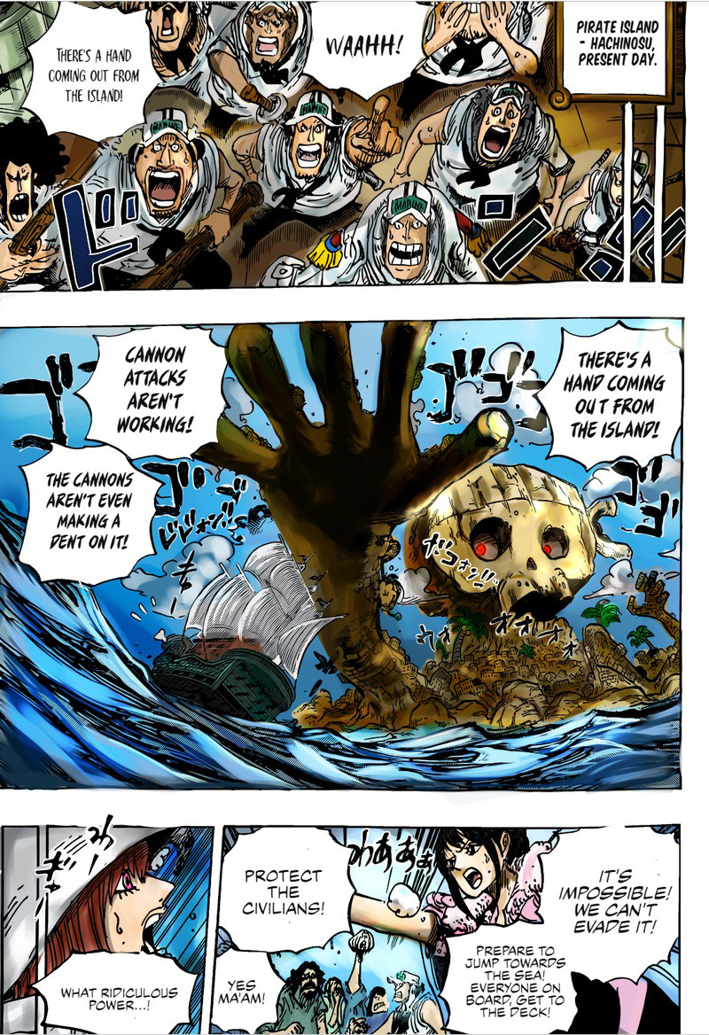 One Piece Chapter 1088 - Page 4 in English