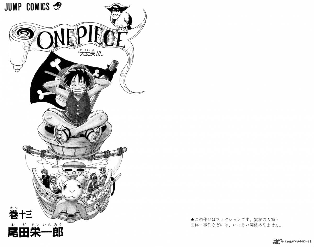 One Piece Chapter 109 - Page 4 in English