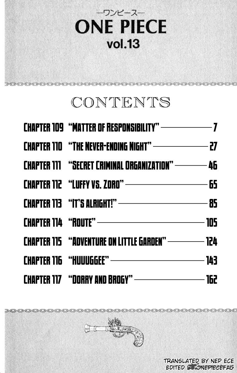 One Piece Chapter 109 - Page 6 in English