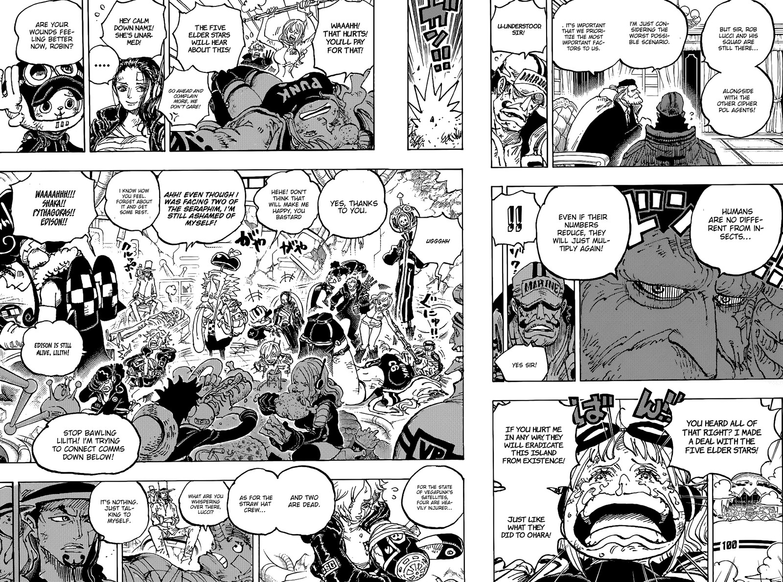 One Piece Chapter 1090 - Page 3 in English