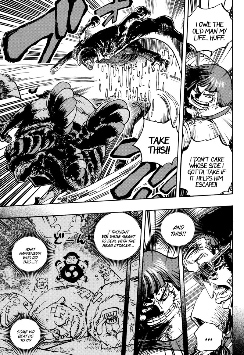 One Piece Chapter 1091 - Page 8 in English