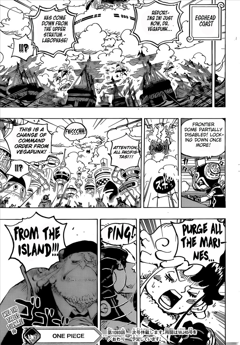 One Piece Chapter 1093 - Page 15 in English