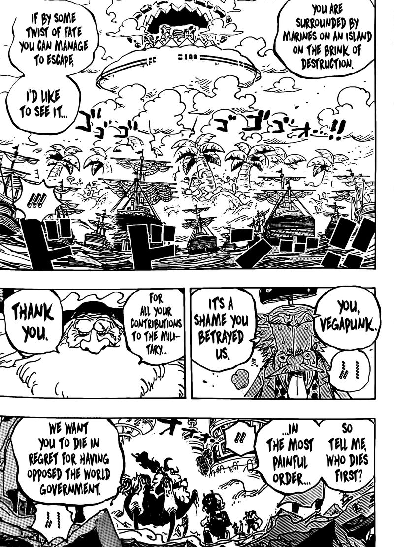One Piece Chapter 1095 - Page 7 in English