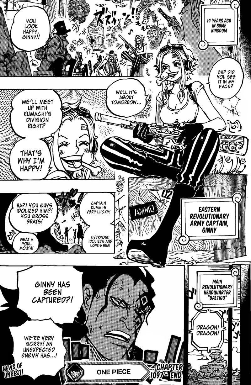 One Piece Chapter 1097 - Page 12 in English