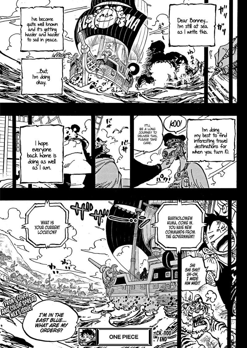 One Piece Chapter 1100 - Page 17 in English