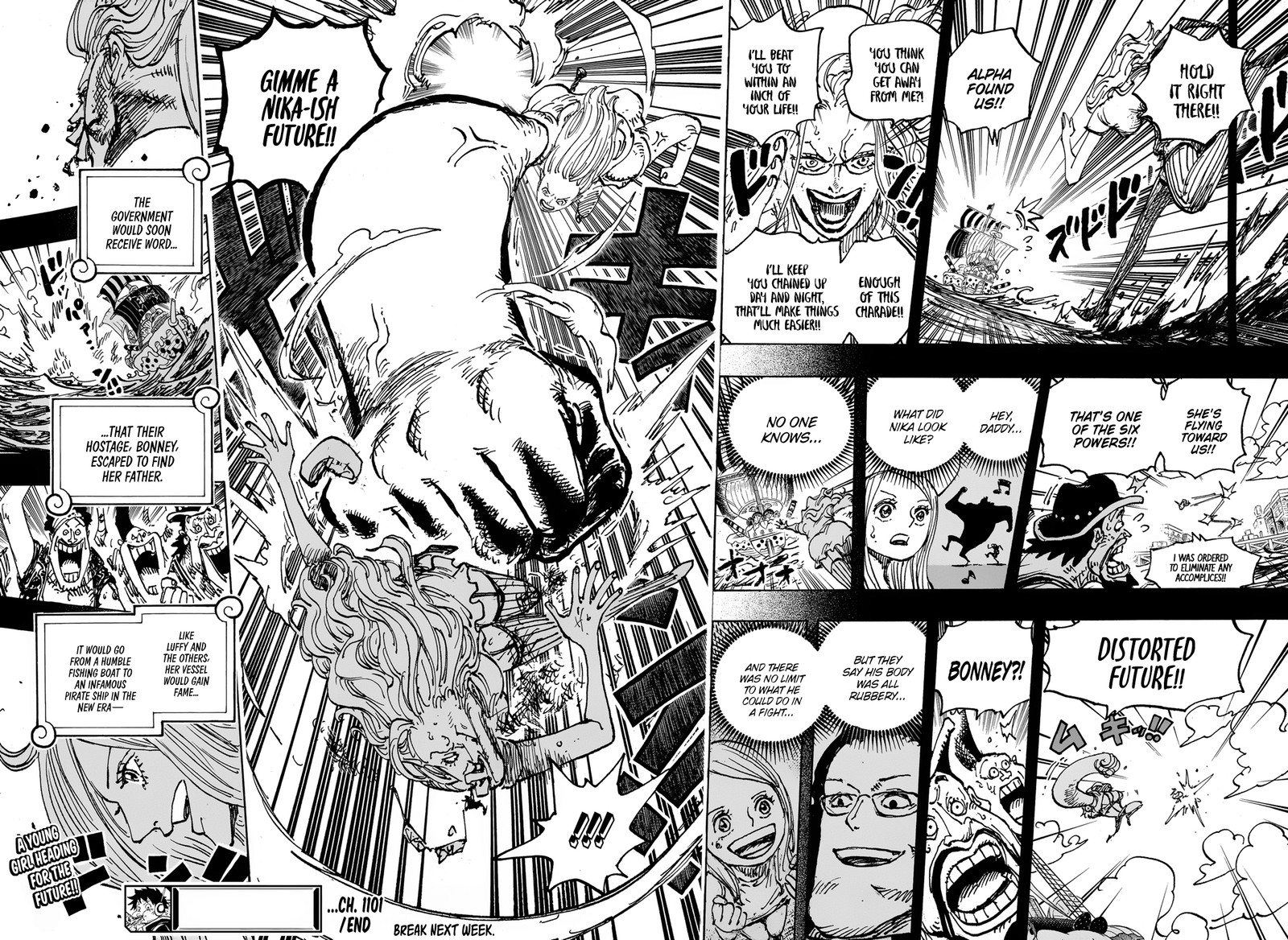 One Piece Chapter 1101 - Page 16 in English
