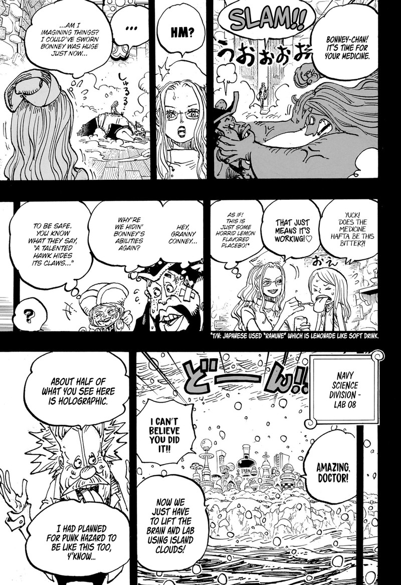 One Piece Chapter 1101 - Page 9 in English