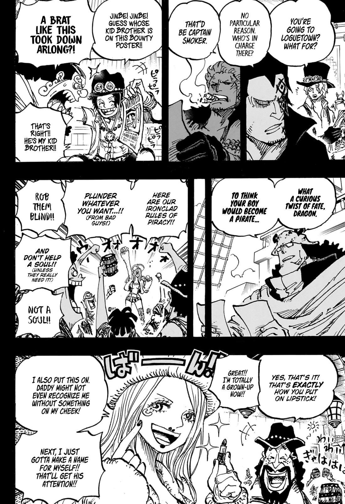 One Piece Chapter 1102 - Page 5 in English