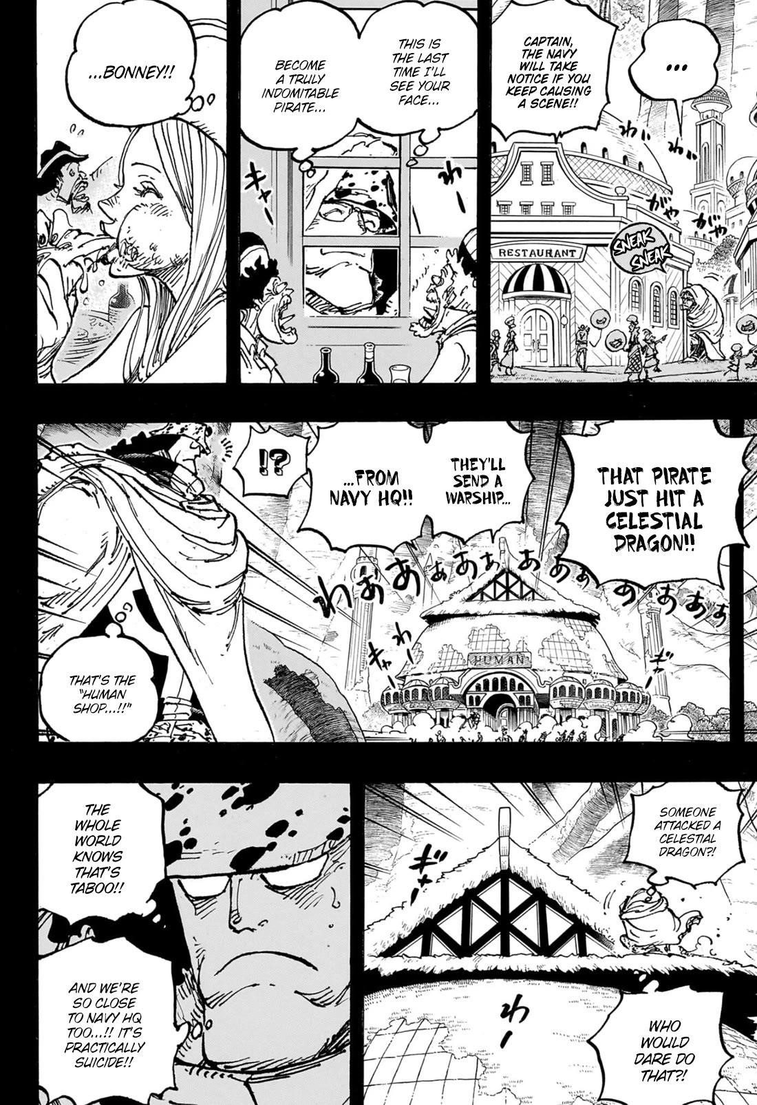One Piece Chapter 1102 - Page 9 in English