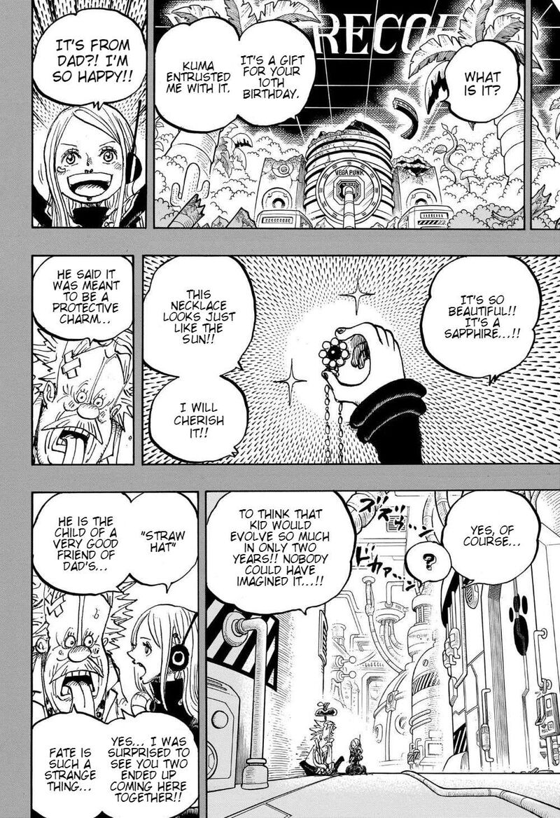 One Piece Chapter 1103 - Page 4 in English