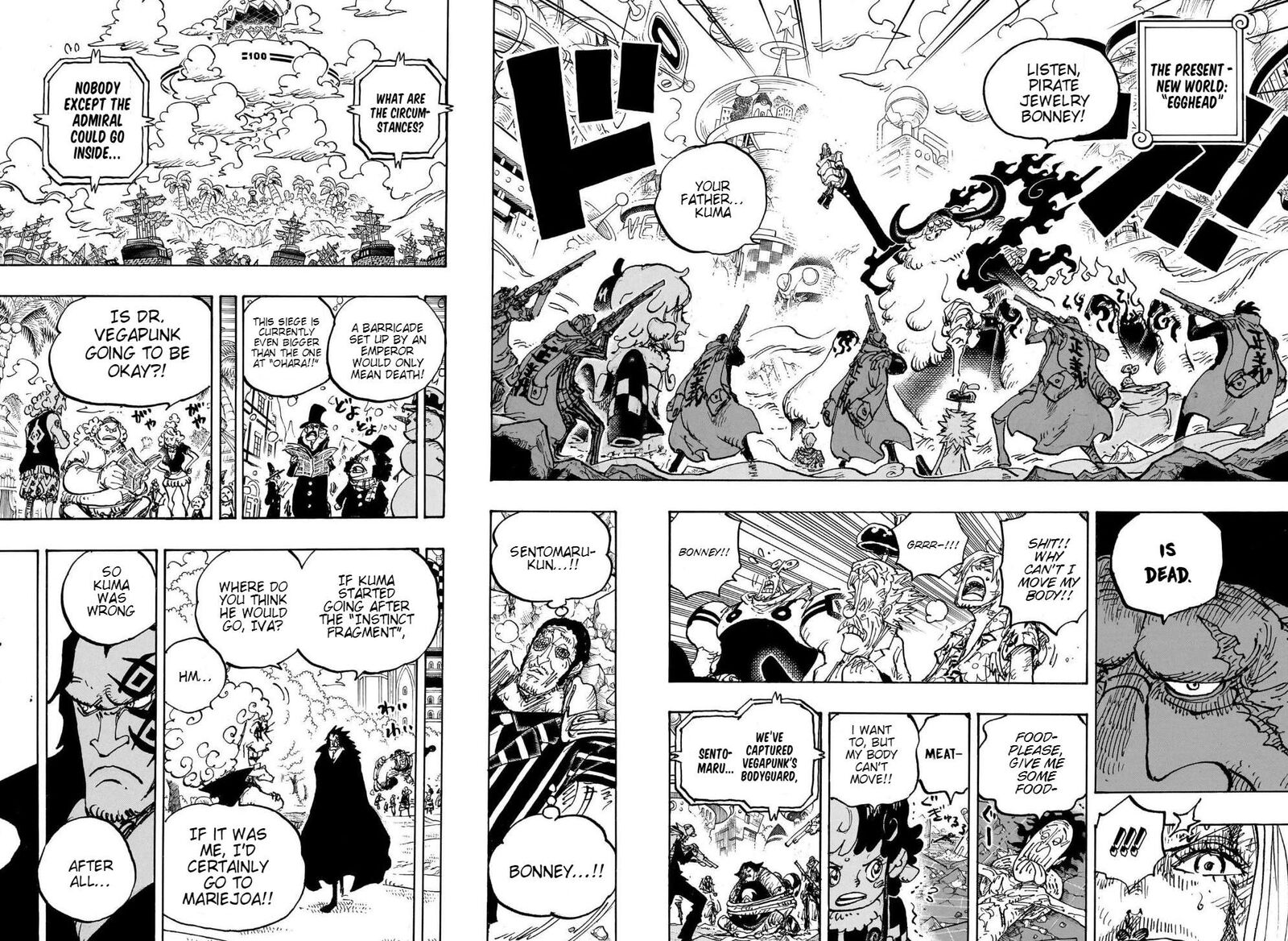 One Piece Chapter 1103 - Page 6 in English