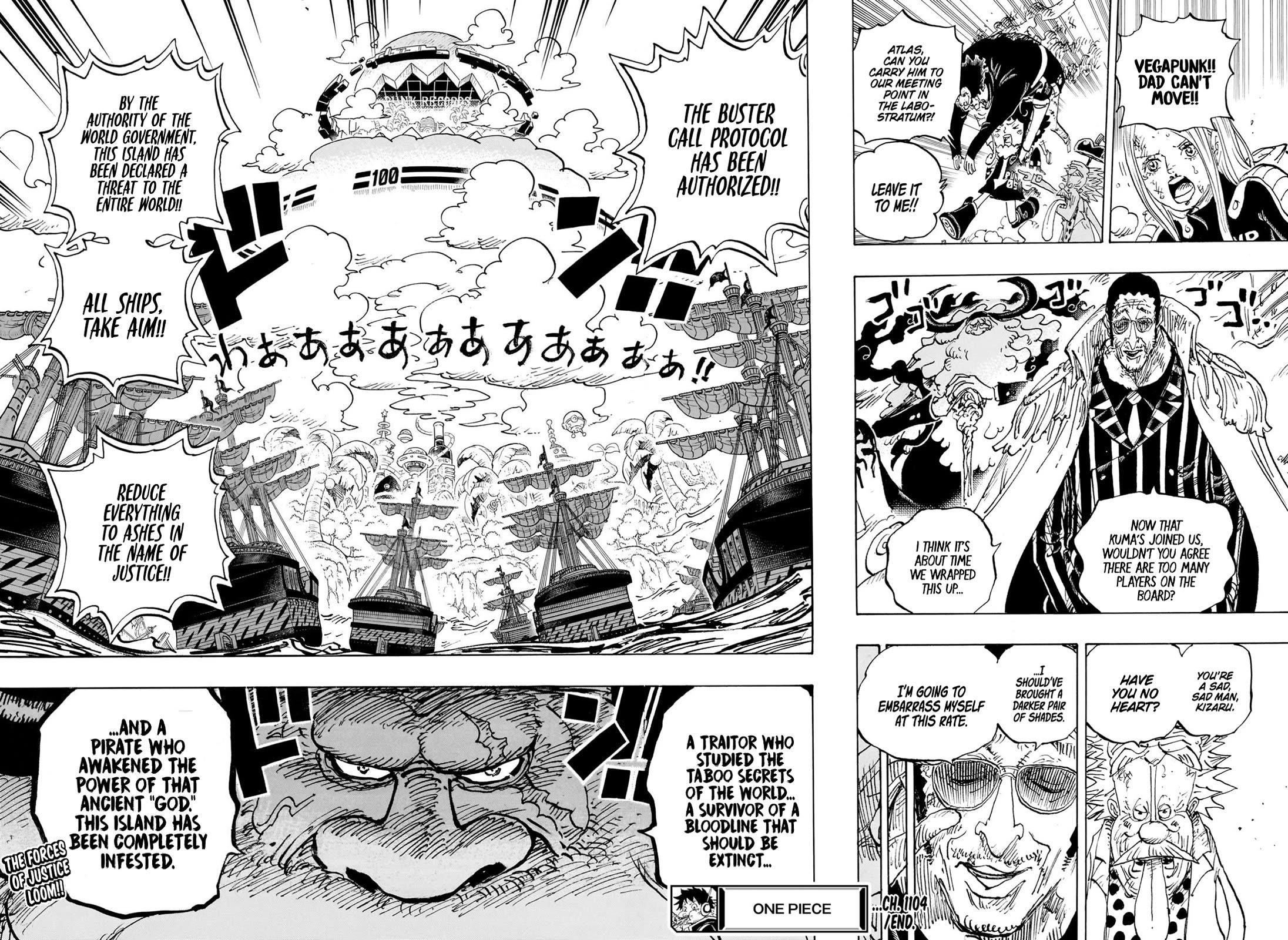 One Piece Chapter 1104 - Page 13 in English
