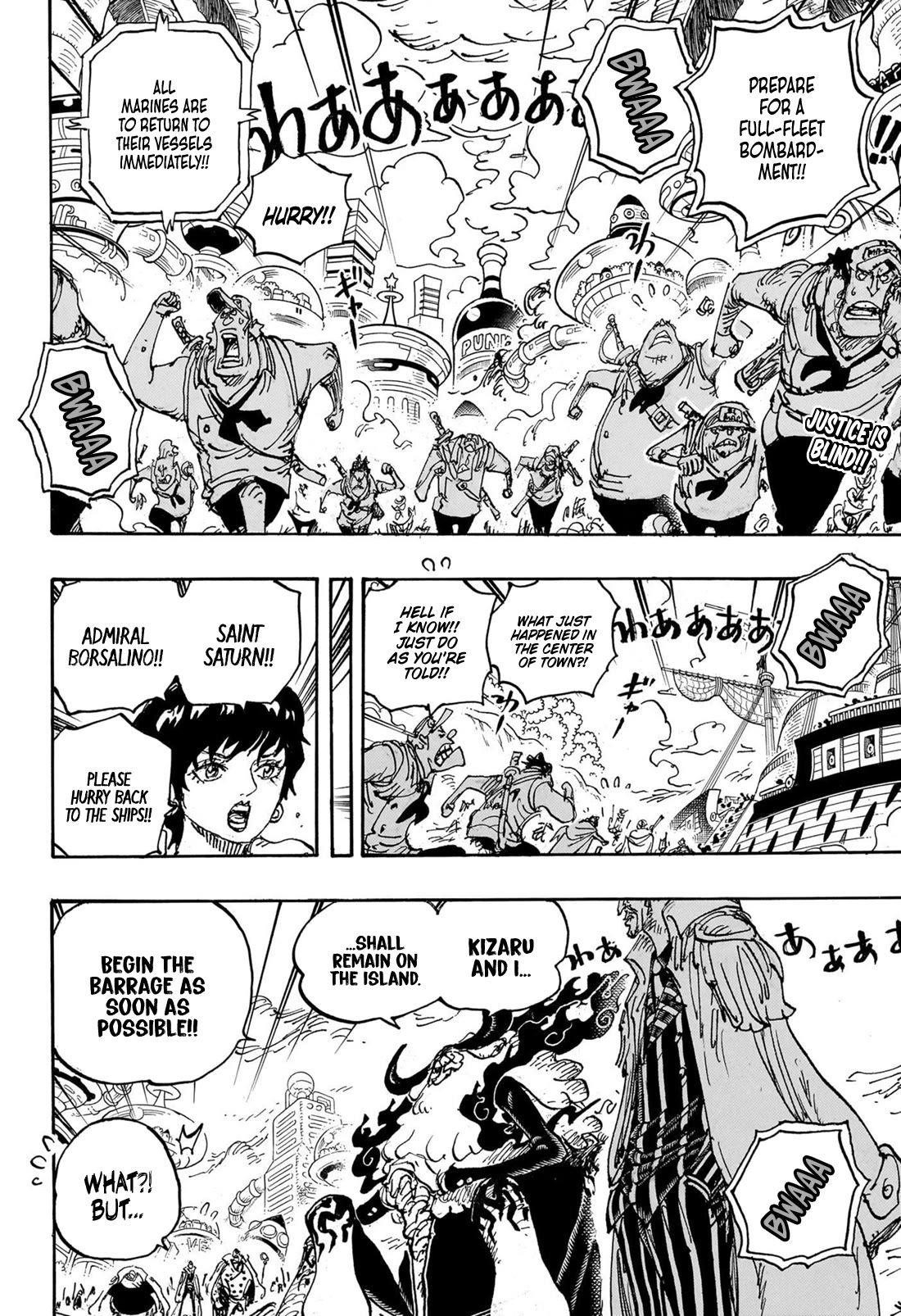 One Piece Chapter 1105 - Page 3 in English
