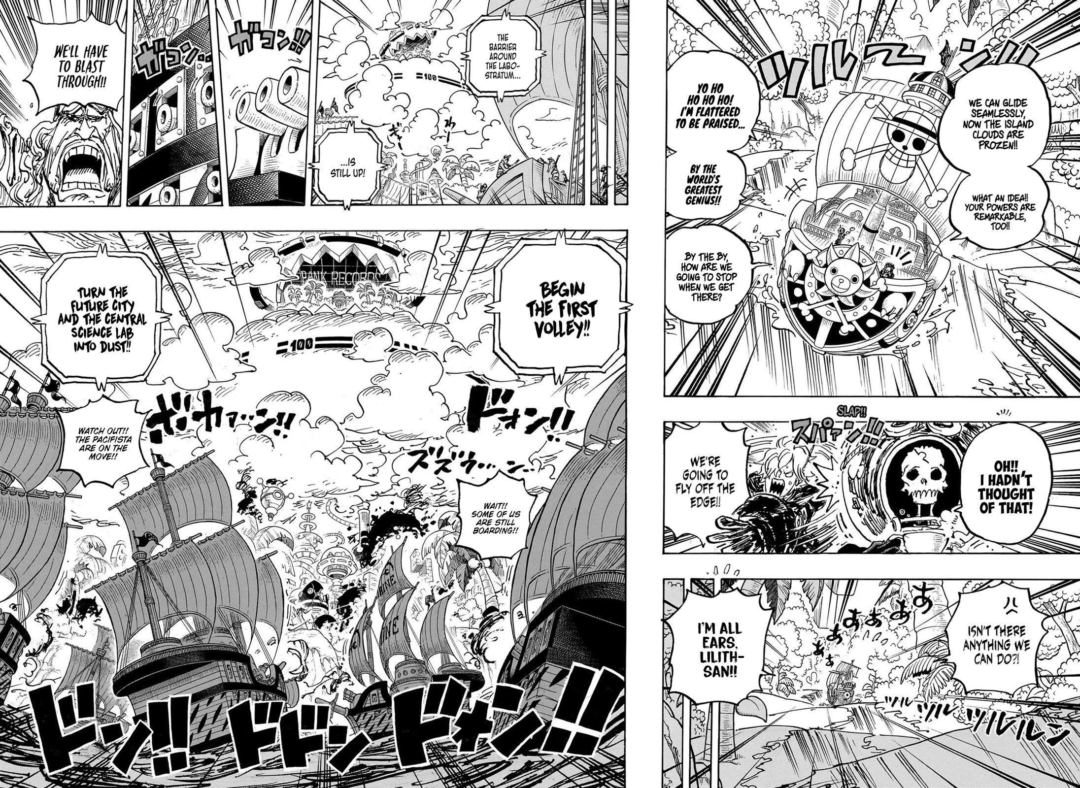 One Piece Chapter 1105 - Page 8 in English