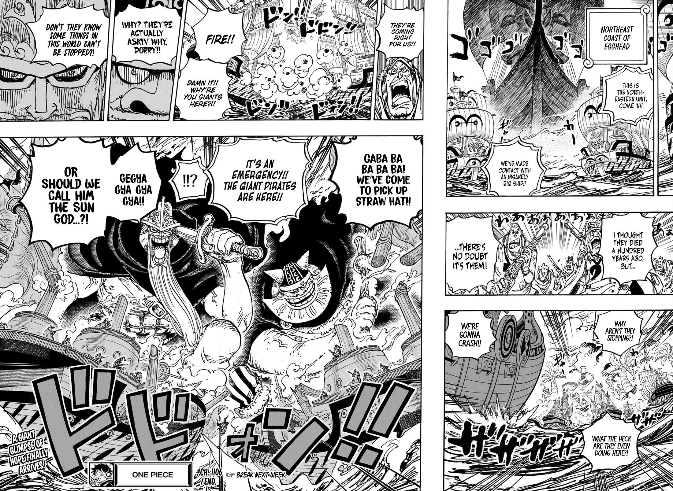 One Piece Chapter 1106 - Page 12 in English