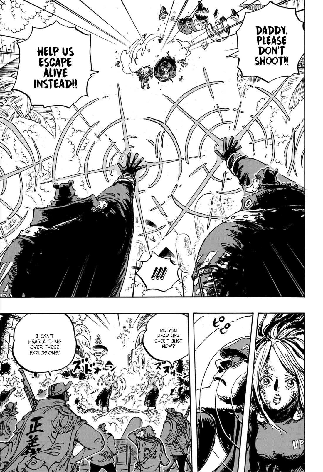 One Piece Chapter 1106 - Page 5 in English
