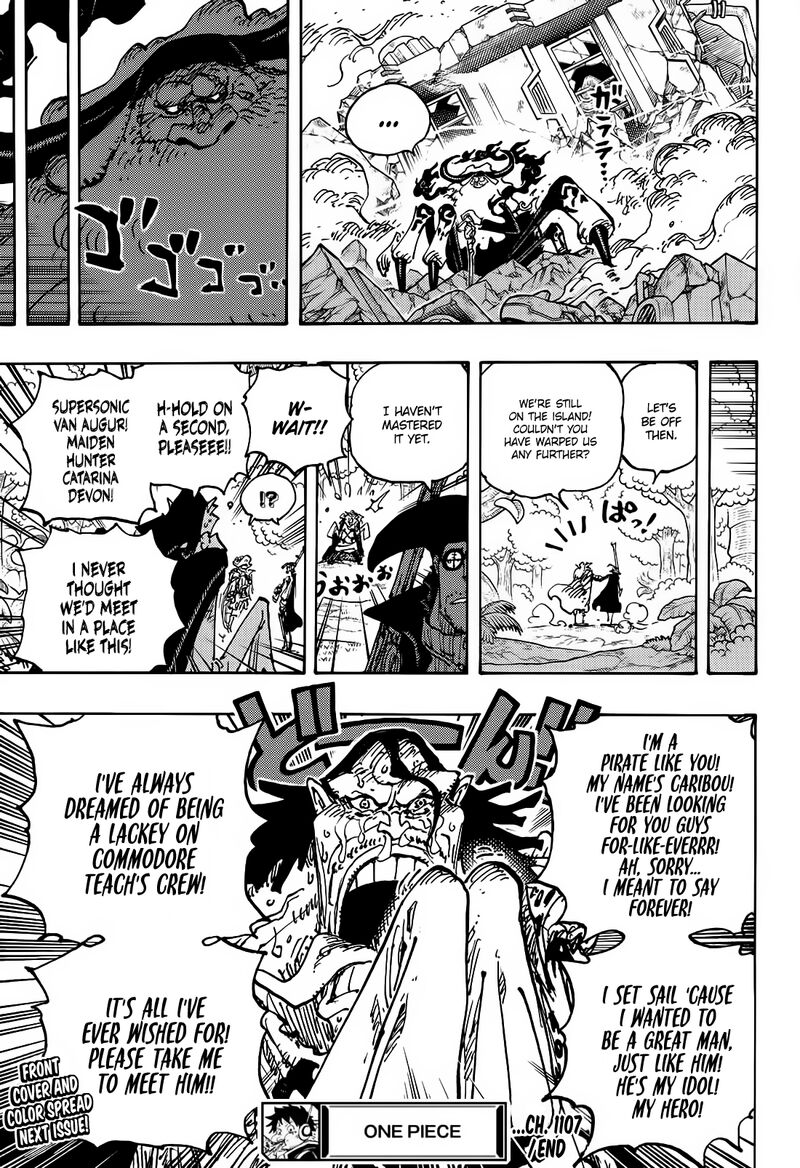 One Piece Chapter 1107 - Page 15 in English