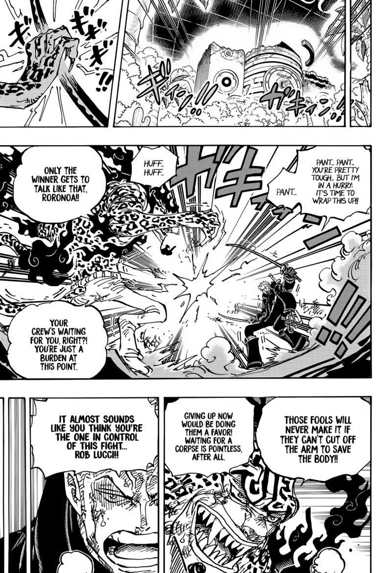 One Piece Chapter 1107 - Page 6 in English