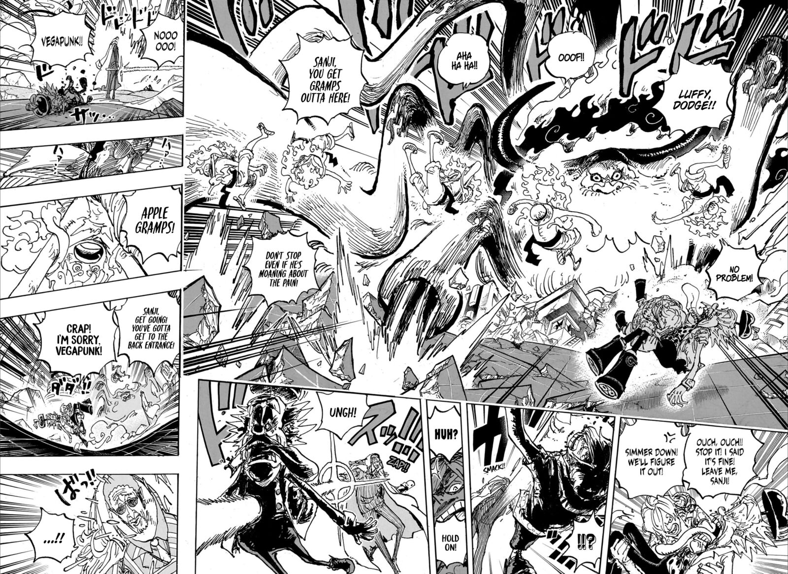 One Piece Chapter 1108 - Page 12 in English