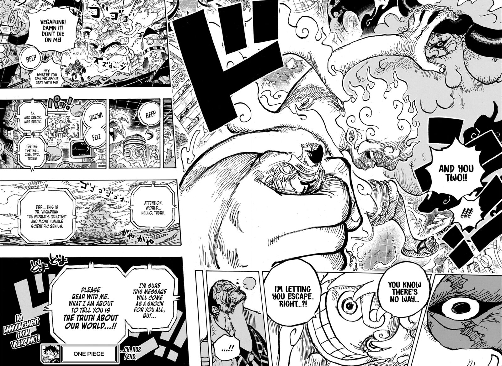 One Piece Chapter 1108 - Page 13 in English