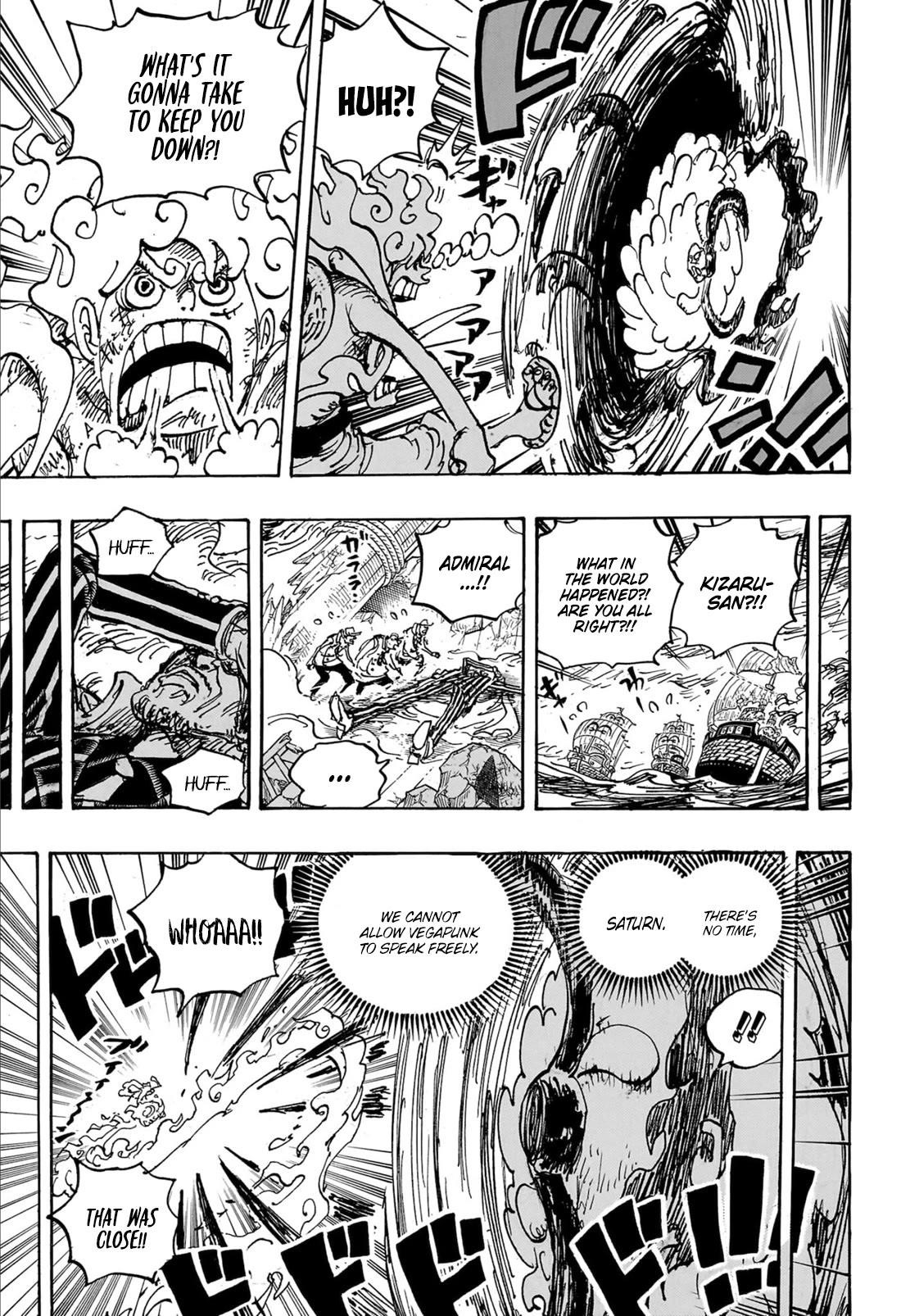 One Piece Chapter 1109 - Page 11 in English