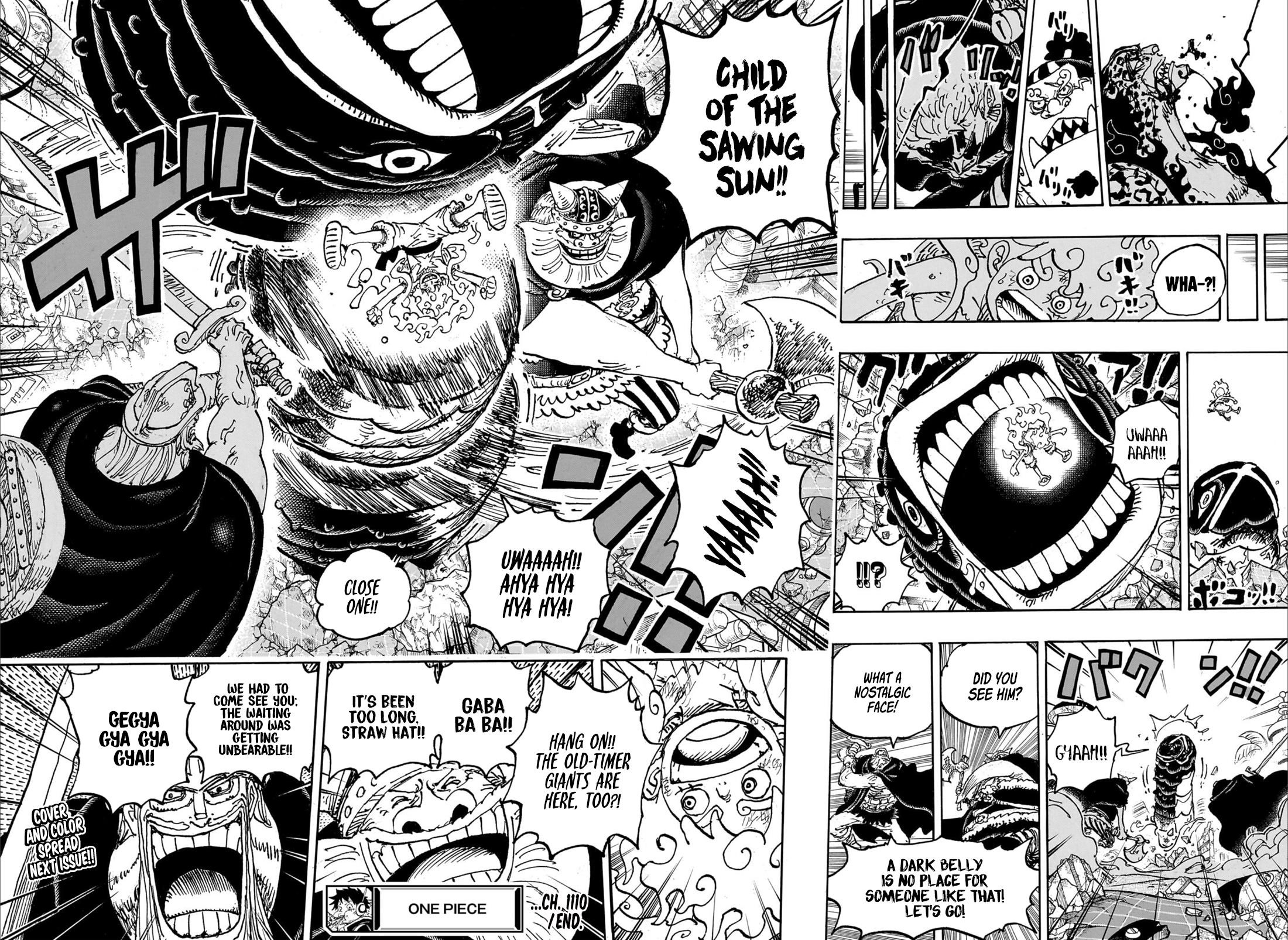 One Piece Chapter 1110 - Page 12 in English