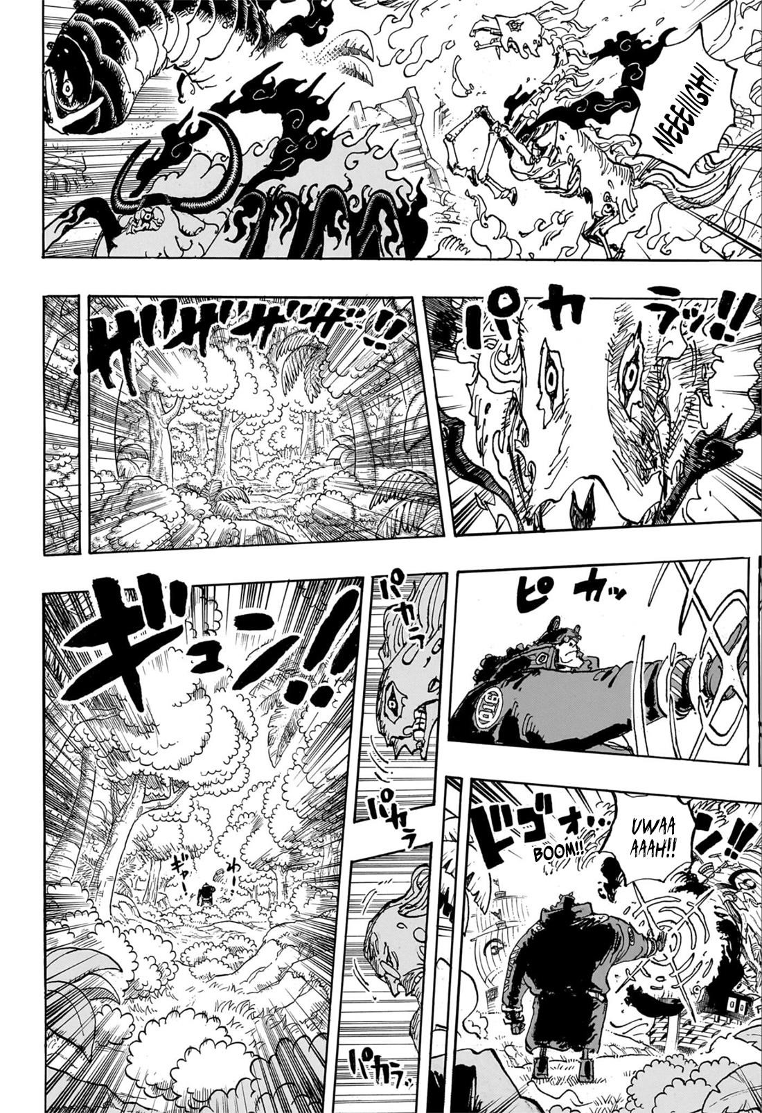 One Piece Chapter 1110 - Page 6 in English