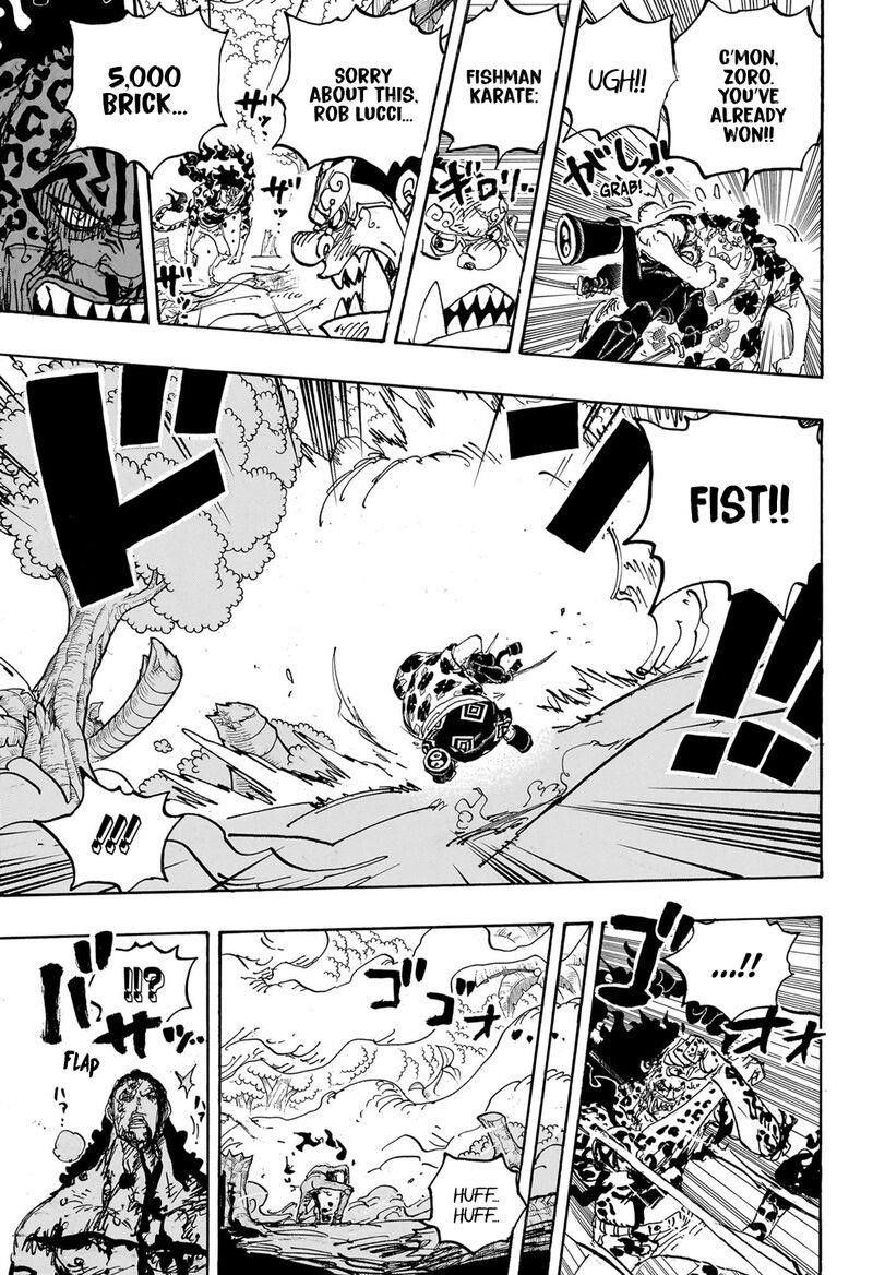 One Piece Chapter 1111 - Page 5 in English