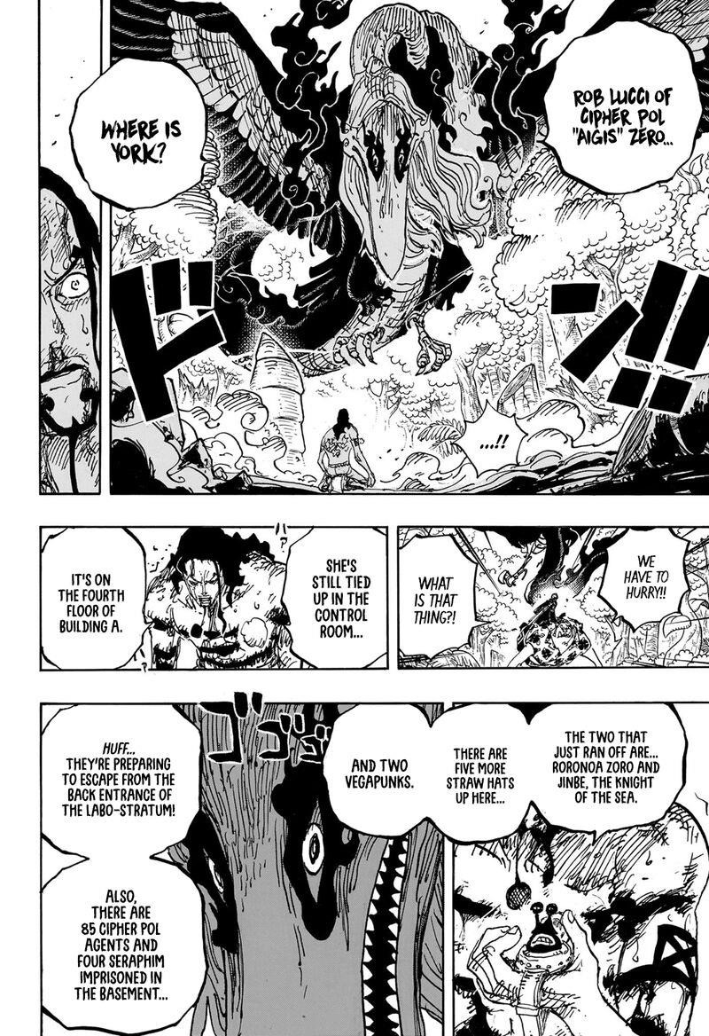 One Piece Chapter 1111 - Page 6 in English