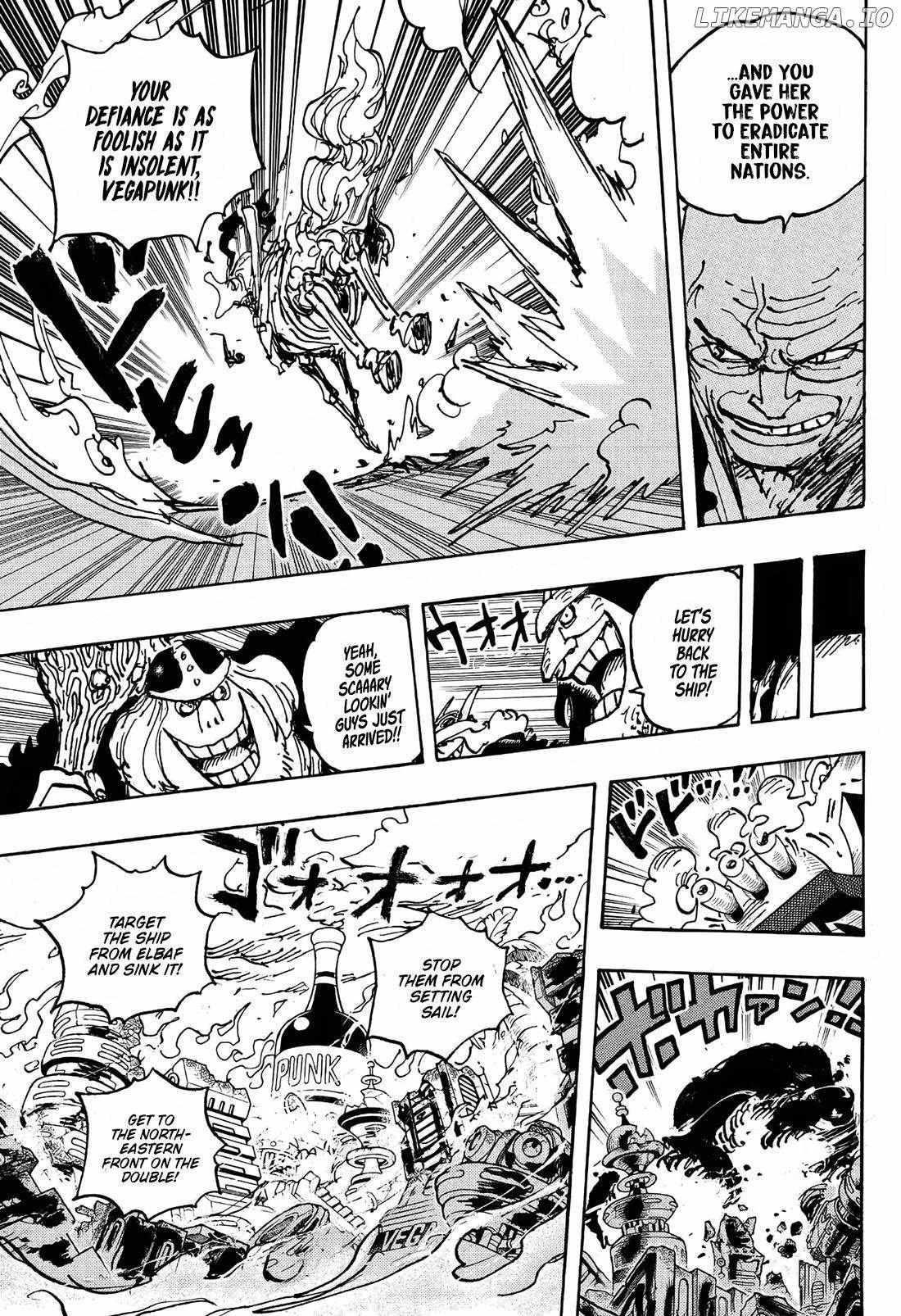 One Piece Chapter 1112 - Page 3 in English