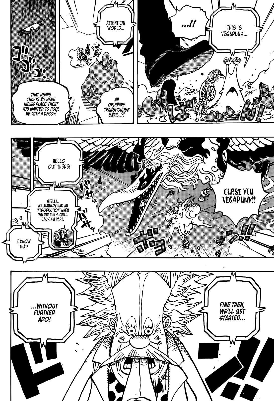 One Piece Chapter 1113 - Page 6 in English
