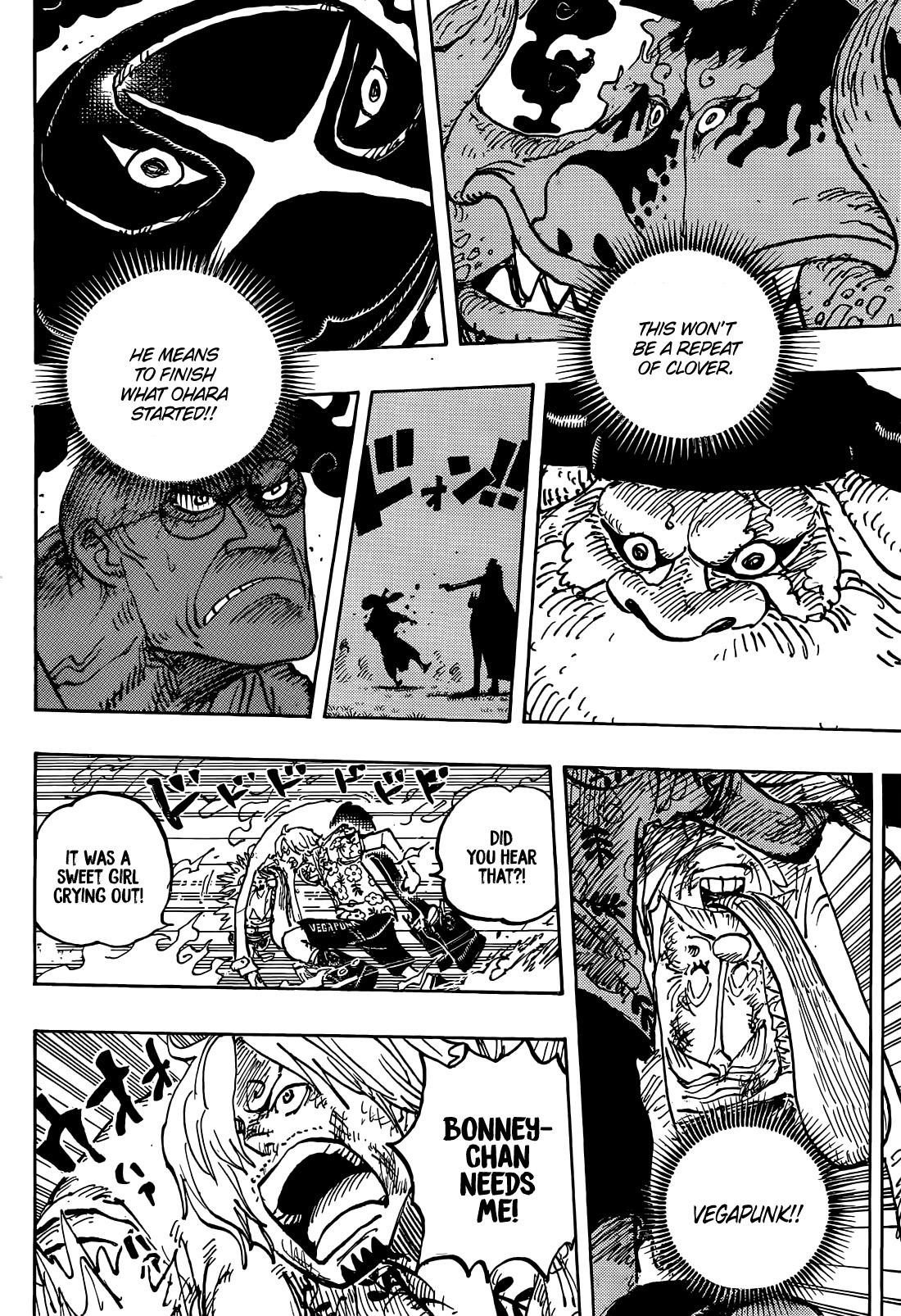 One Piece Chapter 1113 - Page 8 in English