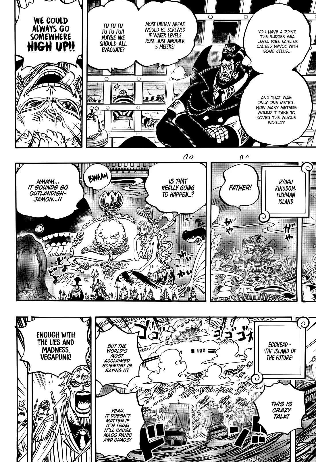 One Piece Chapter 1114 - Page 4 in English