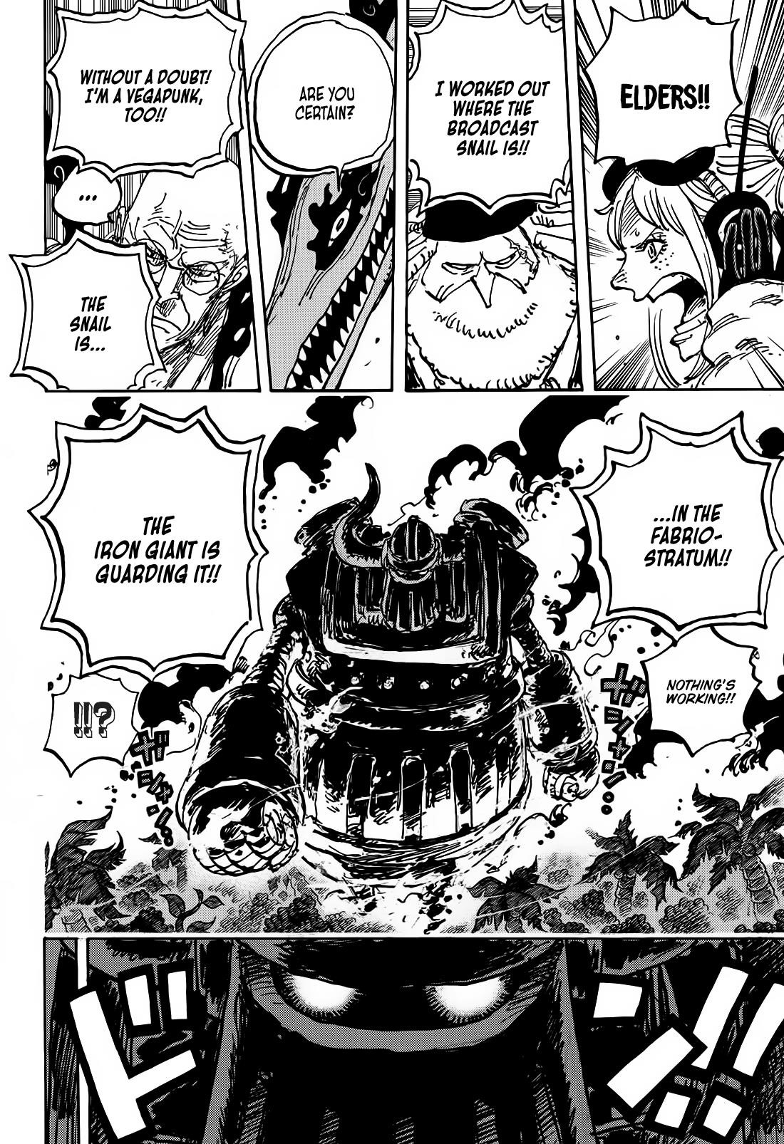 One Piece Chapter 1116 - Page 11 in English